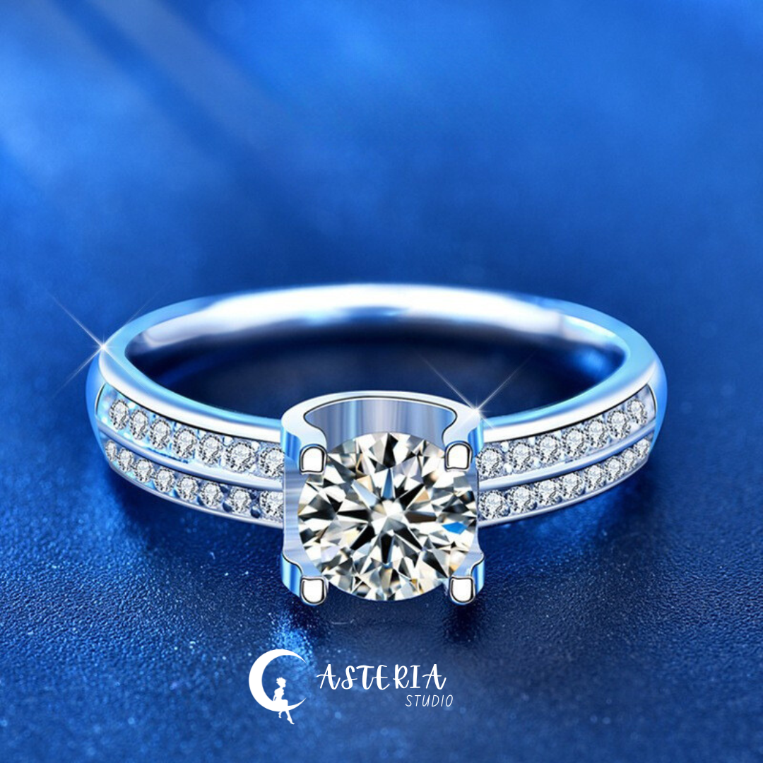 Tales of Moissanite Ring