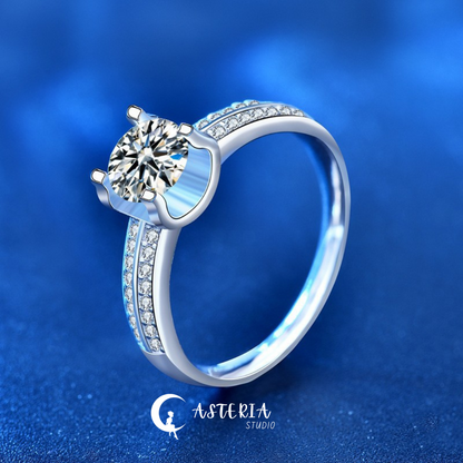 Tales of Moissanite Ring