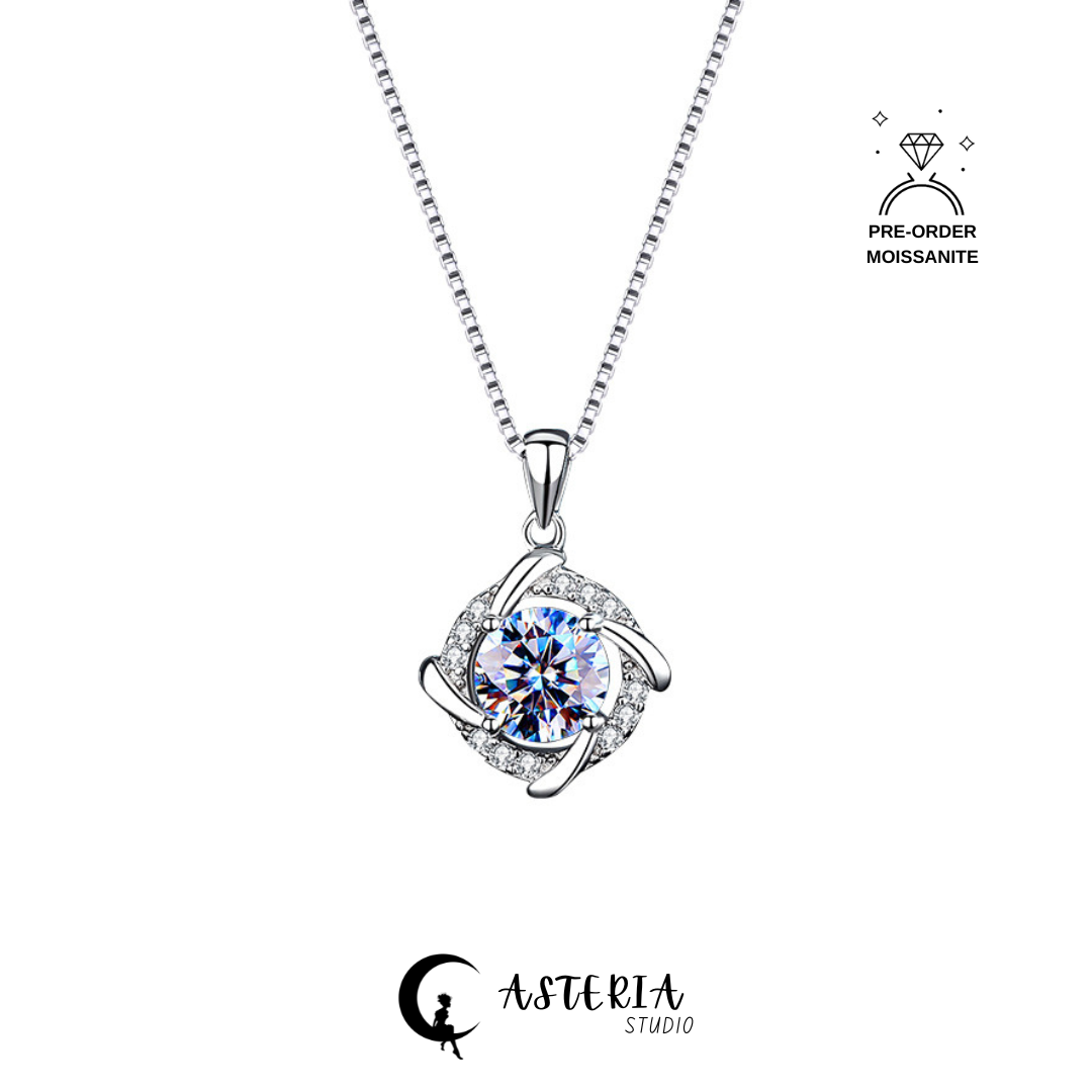 The Only Moissanite Necklace