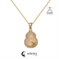 Bamboo Chalcedony Necklace