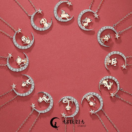Chinese Zodiac Pig Necklace