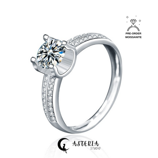 Tales of Moissanite Ring