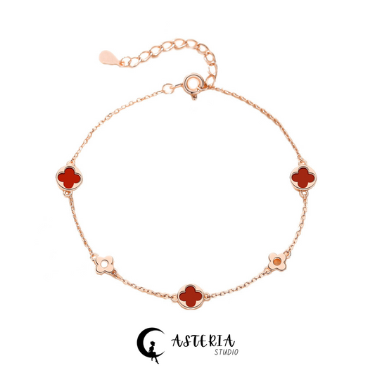 The Agate Clover Bracelet