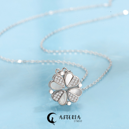 The Clover Heart Love Necklace