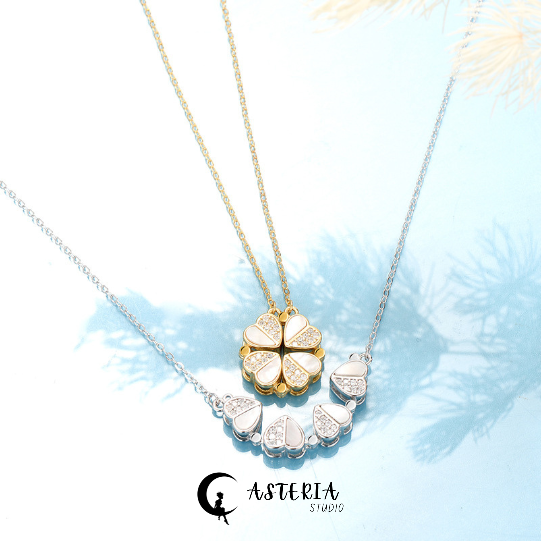 Clover Hearts Necklace – Eternal Jewels