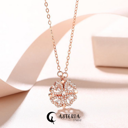 The Clover Heart Necklace